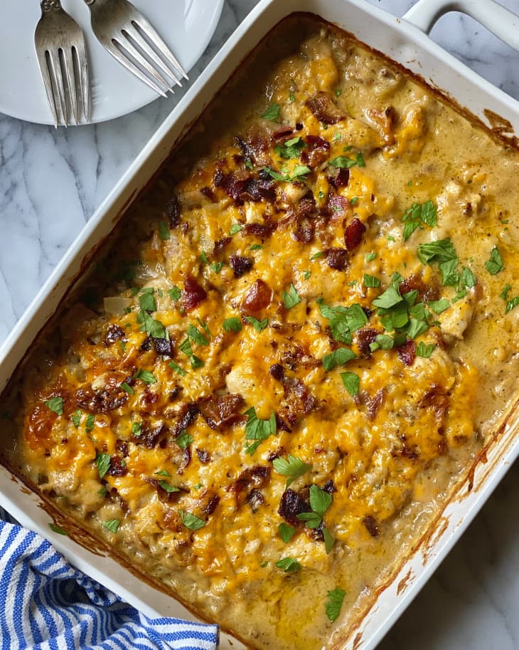 Chicken Bacon Ranch Casserole Recipe (with Rice) | Kitchn